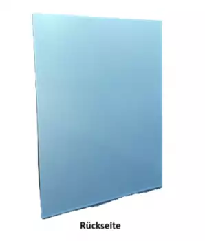 Aluminium RAL 7016 anthrazitgrau zugeschnitten Rückseite